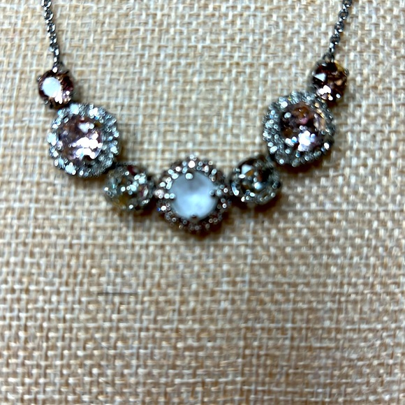 🍁NWOT Sorrelli Crystal Tennis necklace - Picture 2 of 2